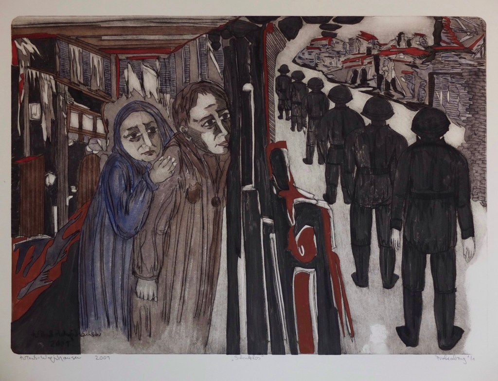 Probeabzug 1/1, aus einer Serie von acht Motiven